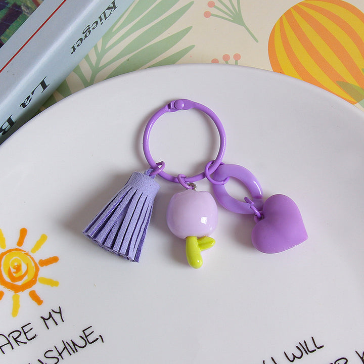 Cute Tulips keychains