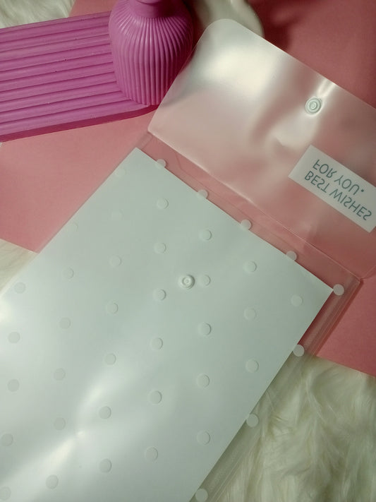 "Best wishes for you" Transparent Folders
