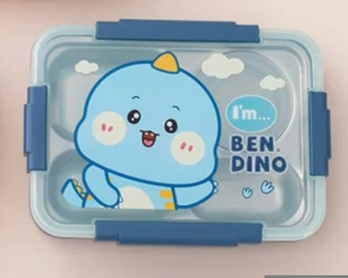 Bento Stainless Steel Lunchbox with utensils for kids