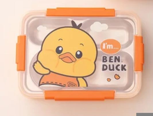 Bento Stainless Steel Lunchbox with utensils for kids
