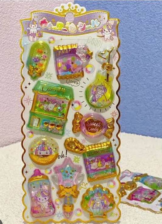 3D Puffy Stickers