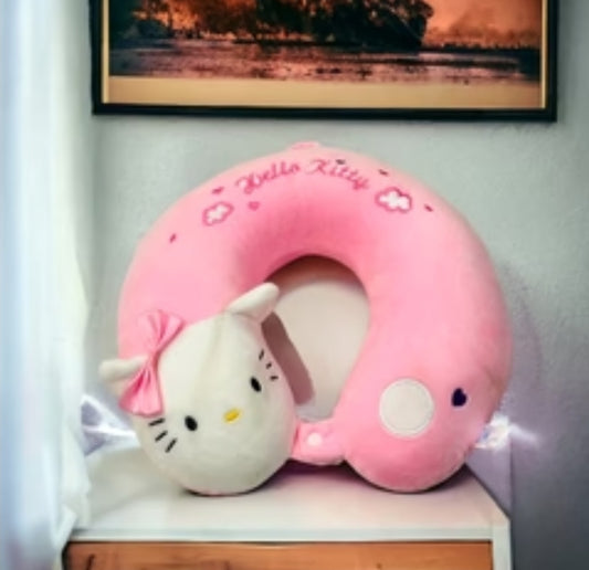 U Shaped Hello Kitty Travel Pillow