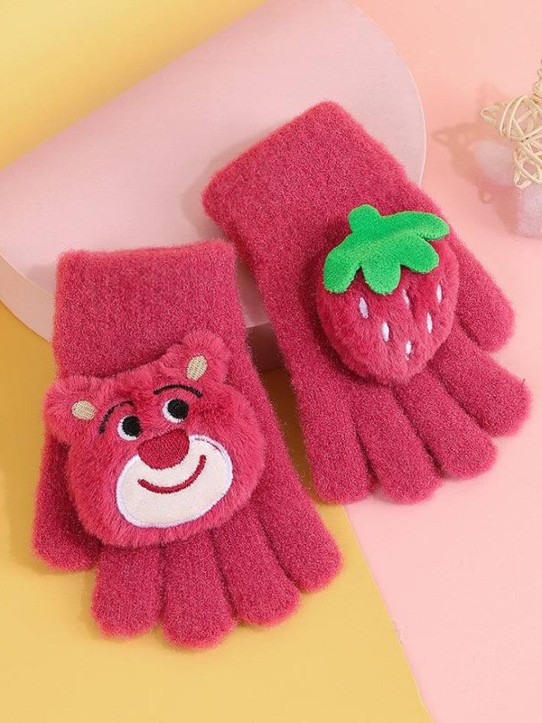 Lotso Bear Plush gloves