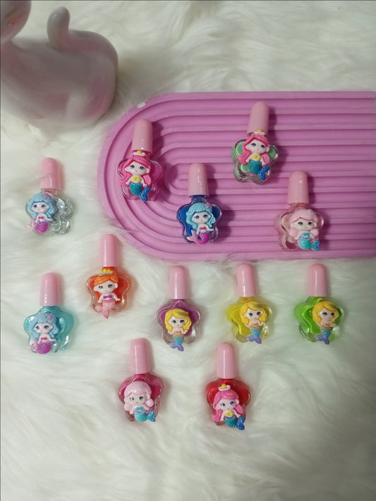 Mermaid Peel Off Non Toxic Nail Paints