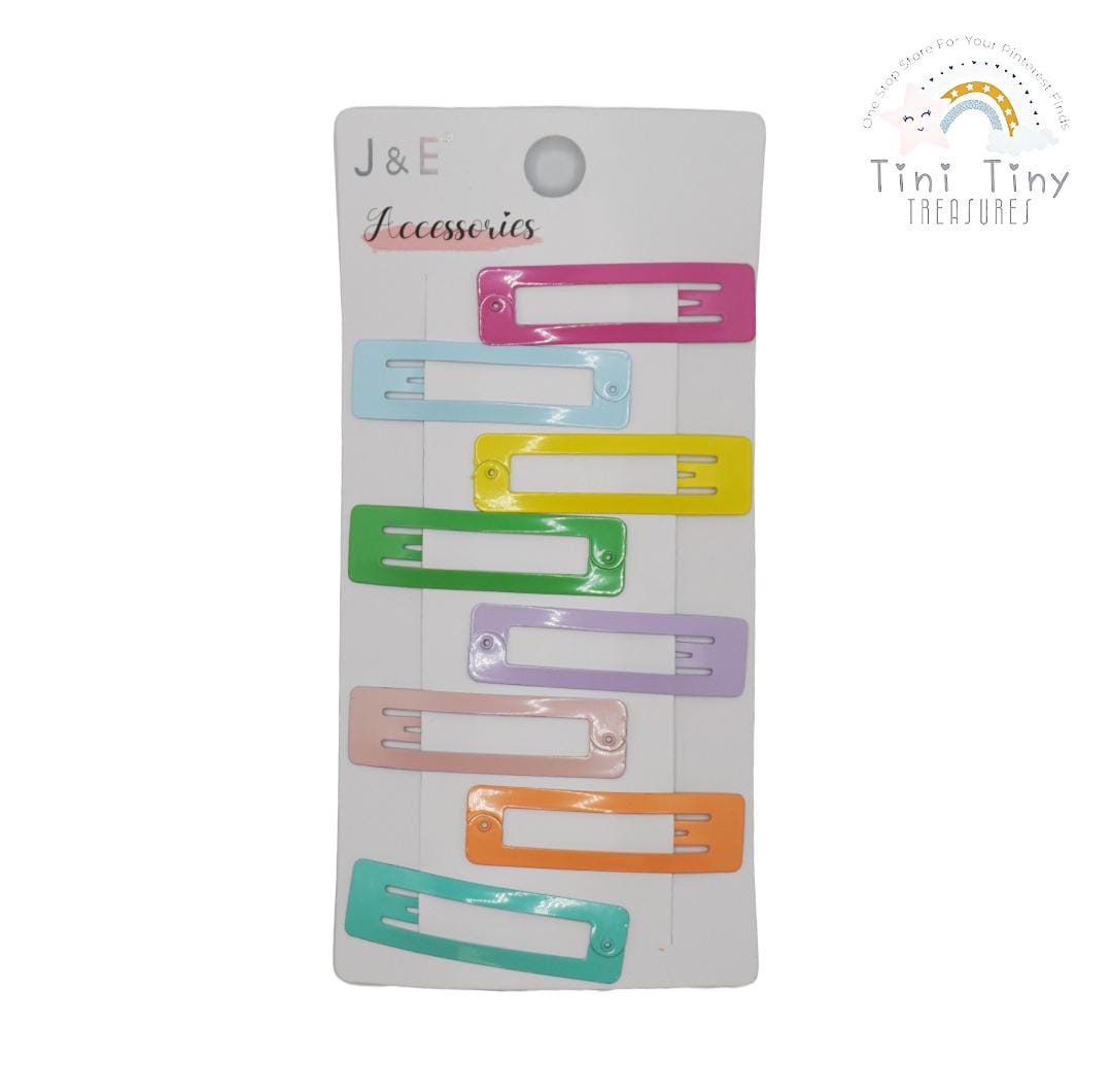 Colourful Snap clips