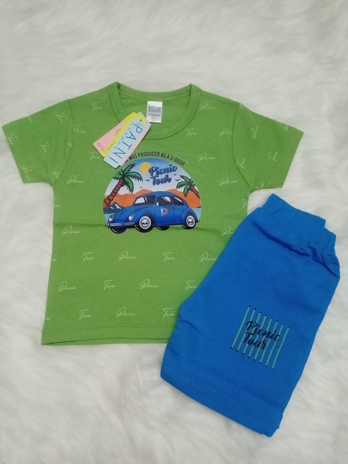 Beach Cruise Kids' T-Shirt & Shorts Set