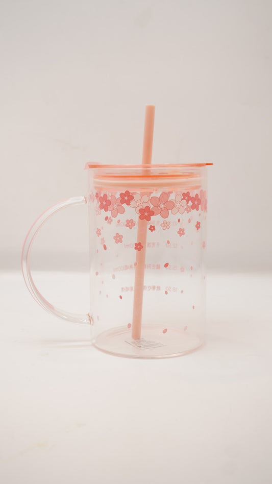 Sakura Glass Sipper