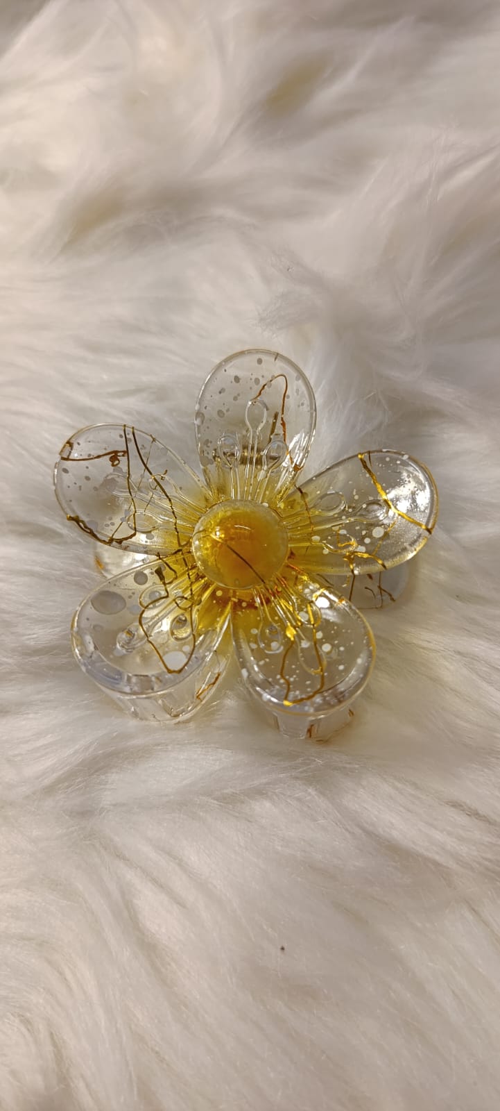 Elegant Blossom Hair Claw Clips