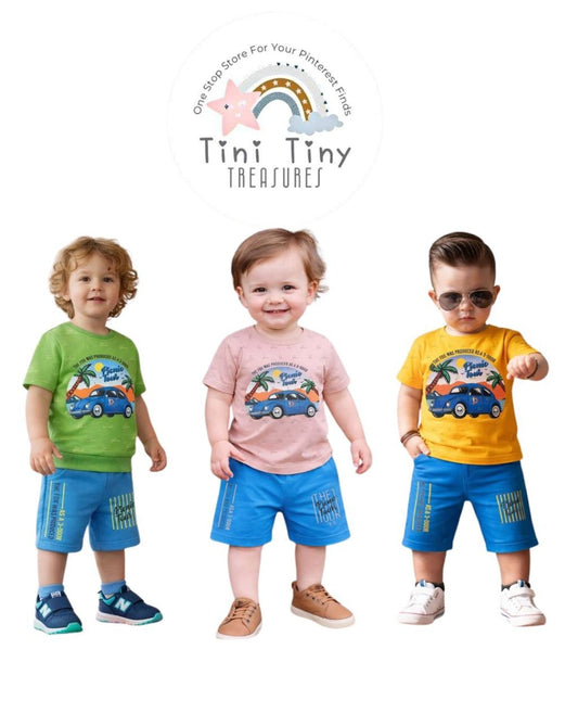 Beach Cruise Kids' T-Shirt & Shorts Set