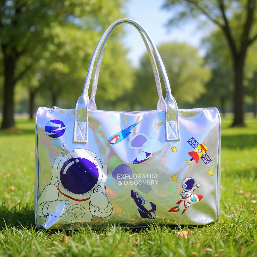 Holographic Travel bags