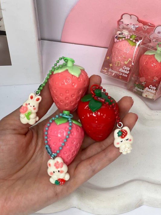 HUDAMOJI Strawberry lip balms