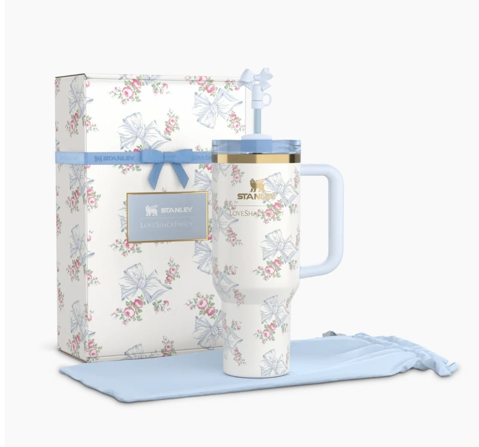 The Stanley X LoveShackFancy Holiday Quencher | 40 OZ
