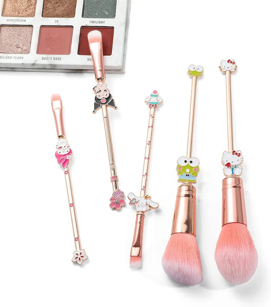 Sanrio Character Metallic Brushes Set (5 pcs)