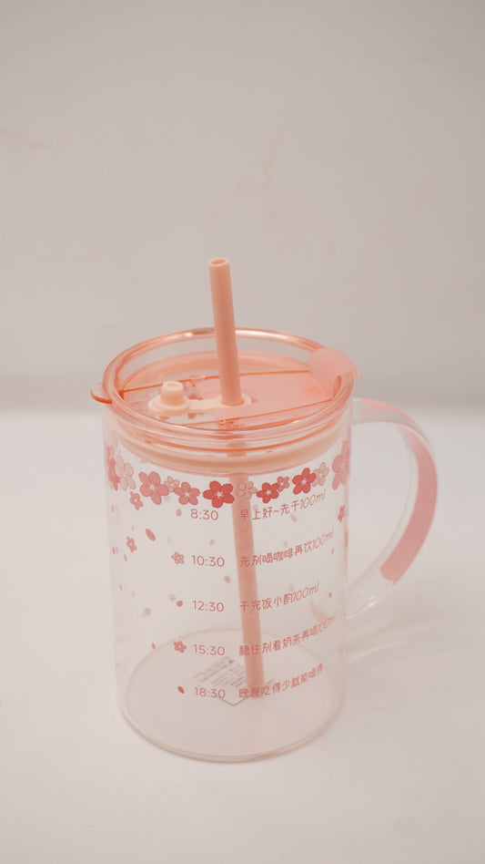 Sakura Glass Sipper