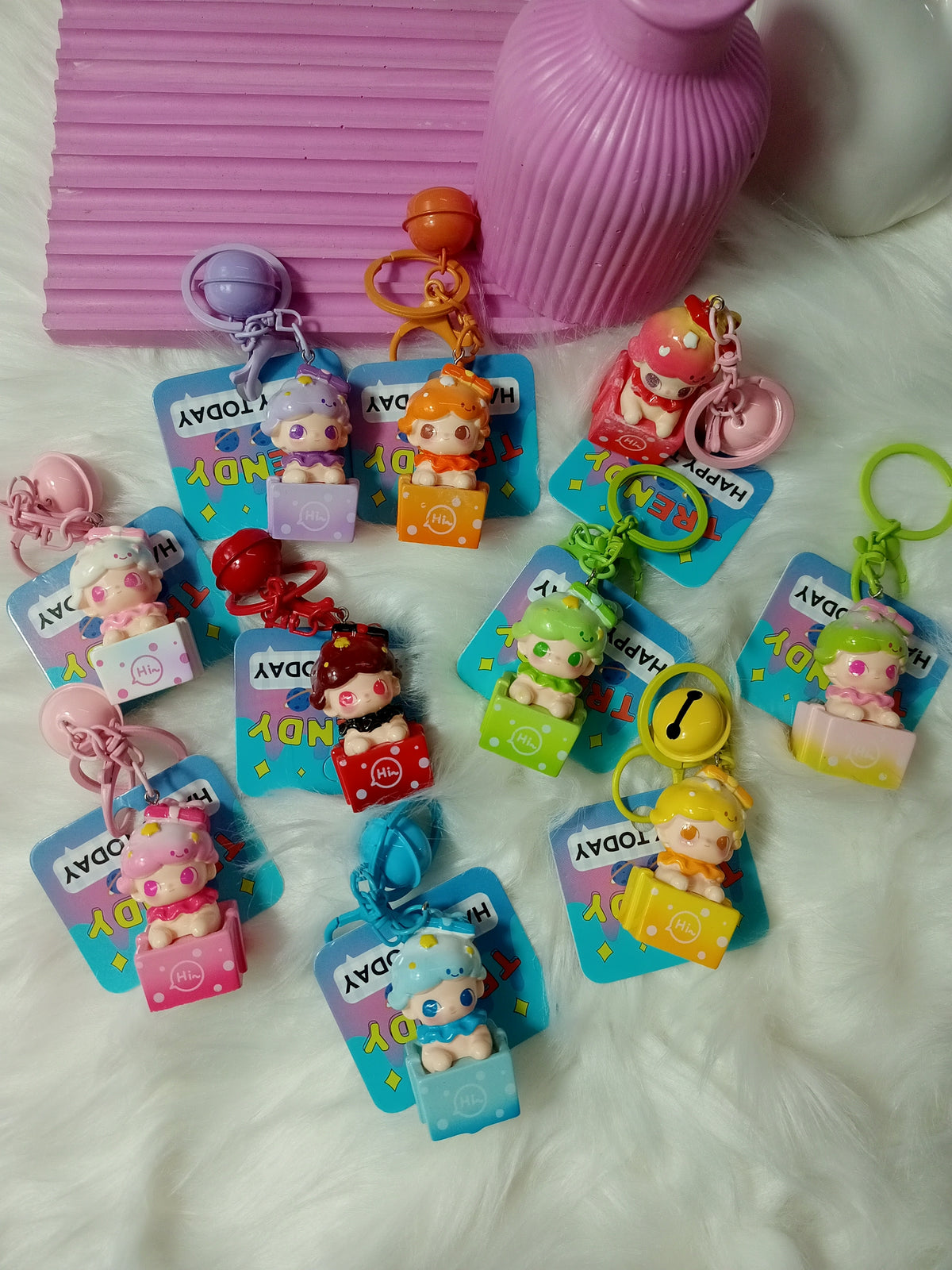 Cute cartoon keychains