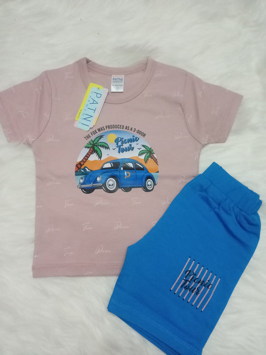 Beach Cruise Kids' T-Shirt & Shorts Set