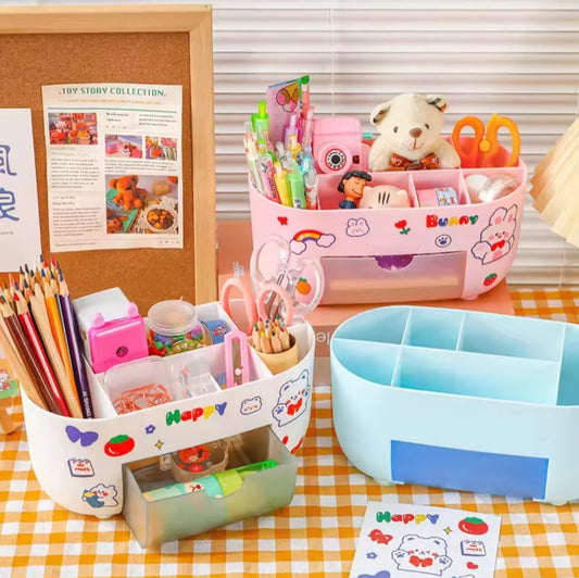 Multi Functional Soft Colors - Stationery Organizer